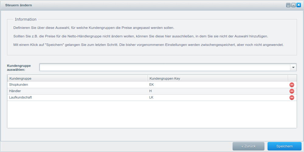 Shopware Kundengruppen auswählen Shopware Kundengruppen auswählen