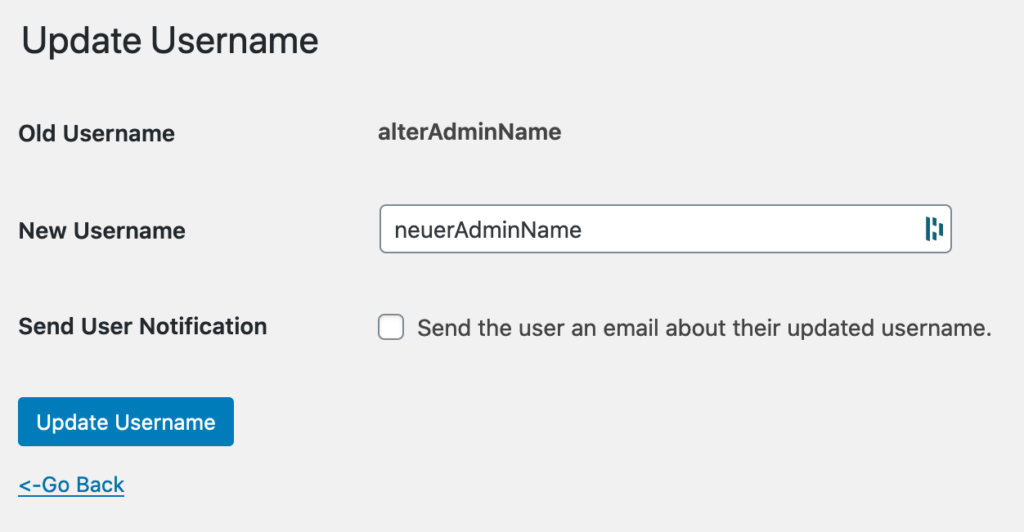 easy username changer bestätigung easy username changer bestätigung