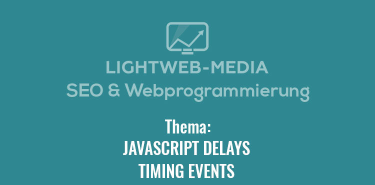 javascript simple delay