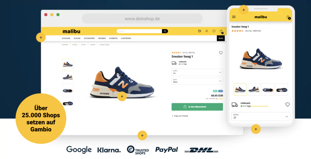 im überblick: onlineshops und cms mit vor- und nachteilen gambio website shop system