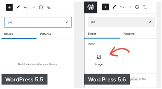 WP 5.6 – was sind die Neuheiten und Änderungen image WordPress 5.6
