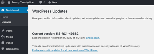 WP 5.6 – was sind die Neuheiten und Änderungen image WordPress 5.6