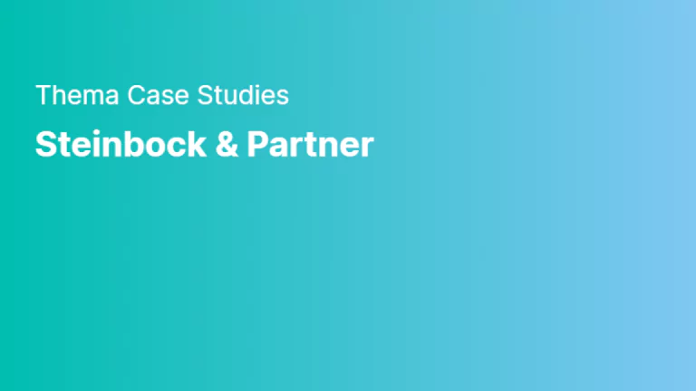case studies steinbock partner