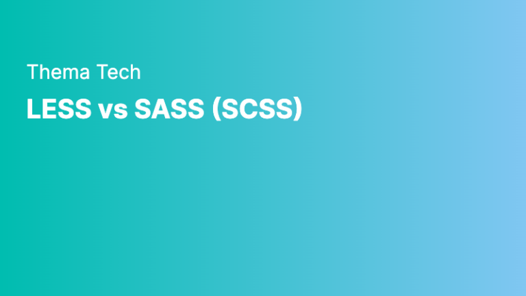tech less vs sass scss