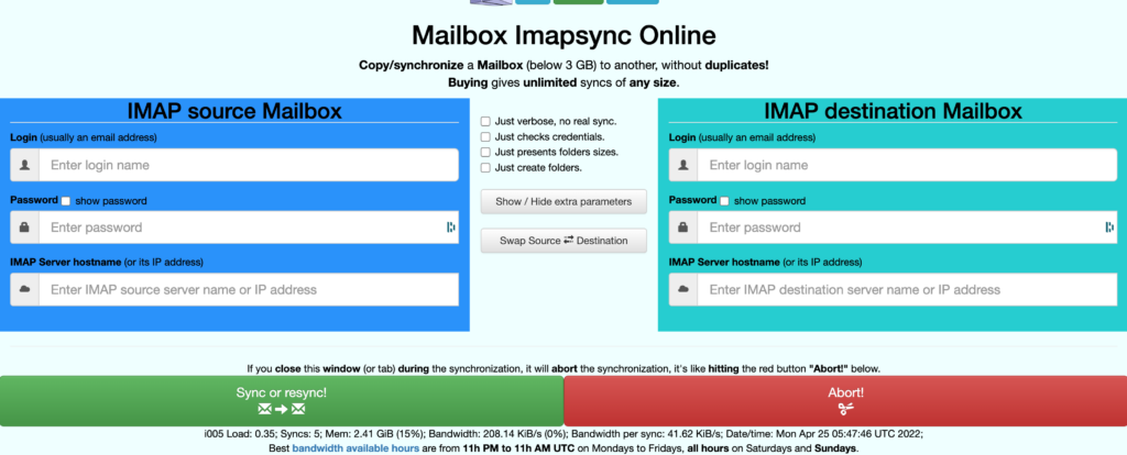 E-Mail umziehen mit Imapsync – so geht’s IMAPSYNC Website April Mails umziehen