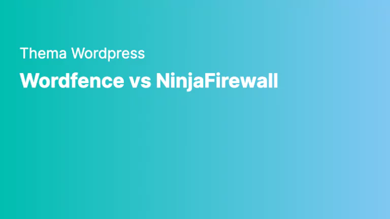 wordpress wordfence vs ninjafirewall