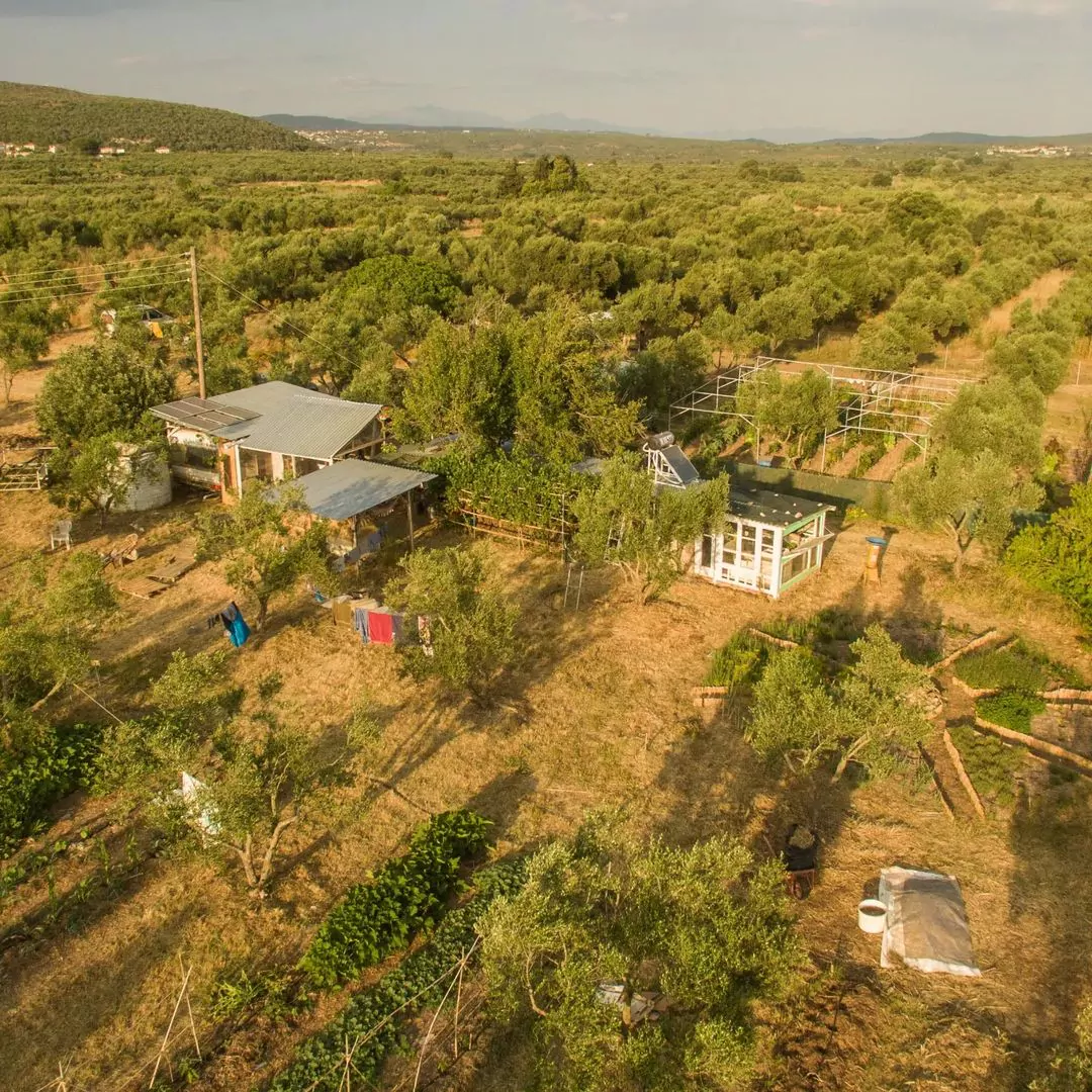 Dio Pigadia – Die Permakultur Farm in Griechenland Dio Pigadia von oben
