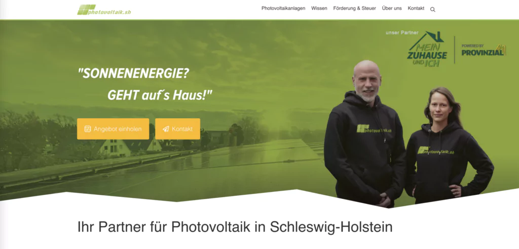 sh photovoltaik - photovoltaikanbieter in schleswig-holstein startseite photovoltai sh