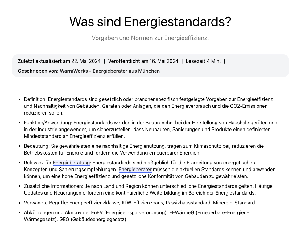 energieberater in der nähe glossar