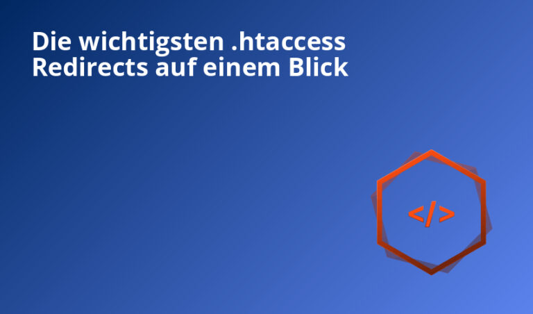 Die wichtigsten .htaccess Redirects auf einem Blick