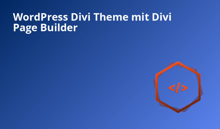 WordPress Divi Theme mit Divi Page Builder