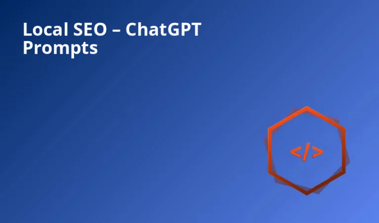 Local SEO – ChatGPT Prompts