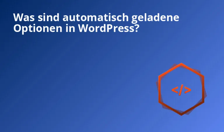 Was sind automatisch geladene Optionen in WordPress?