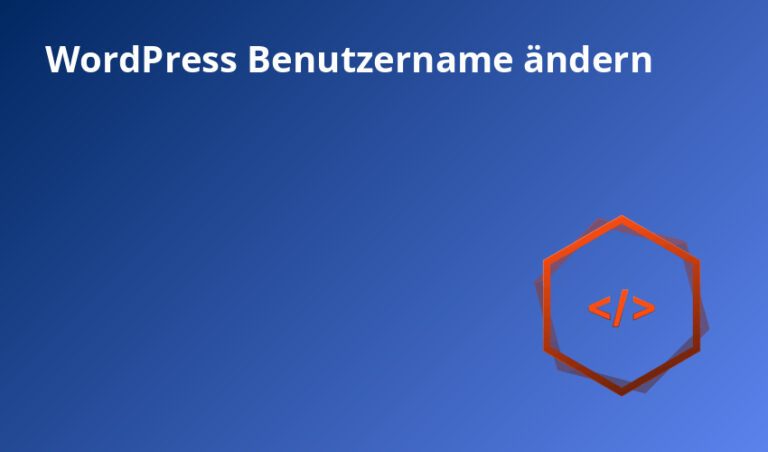 WordPress Benutzername ändern
